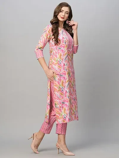 Stylish Kurta With Bottom For Women