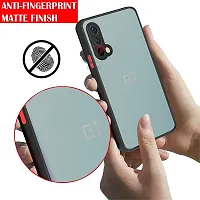 MLE OnePlus Nord CE 5G Back Cover Smoke Case | Camera Bump Protection Frosted Matte | 360 Degree Shockproof Anti-Drop for OnePlus Nord CE 5G (Color-Black)-thumb4