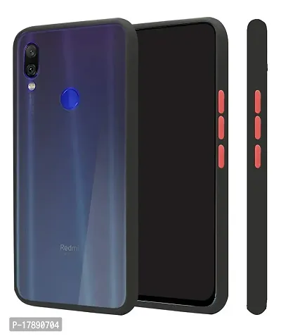 MLE Smoke Translucent Protective Back Case Cover for Redmi Mi A29 Protective Slim Fit Anti-Dust Soft Smoke Case Cover for Redmi Mi A29 [Black]/ Case Cover for Redmi Mi A29-thumb2