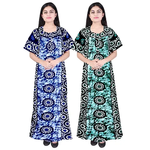 Hot Selling pure cotton nighties & nightdresses Women's Nightwear 