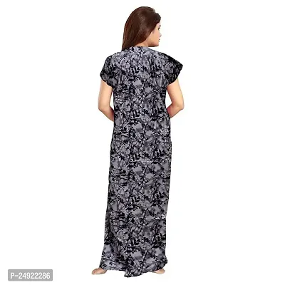 Hoorain Enterprises 100% Cotton Kaftan for Women || Long Length Printed Nighty/Kaftan/Maxi/Night Gown/Night Dress/Nightwear Inner  Sleepwear for Women's (Combo Pack of 2)-thumb5