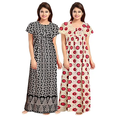 Must Have pure cotton nighties & nightdresses Women's Nightwear 