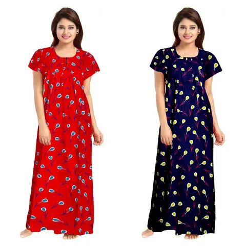 Hot Selling Cotton Nightdress Women's Nightwear 