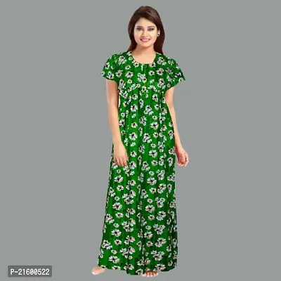 Comfortable Multicoloured Cotton Nightdress For Women-thumb4