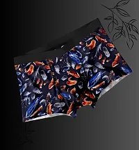 Stylish Nylon Printed Trunk For Men Combo Pack of 4-thumb1