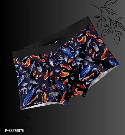 Stylish Nylon Printed Trunk For Men Combo Pack of 4-thumb2