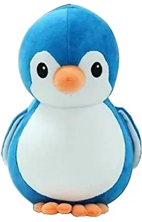 DecoreSany Blue penguin Feel Soft Toys Penguin Soft toys, Baby toys, Kids toy, Toy for girl, birthday gift for girl/boys, toy gift for girls, Kids toys for boys/girl, Miniso soft toys, toys gift items-thumb1