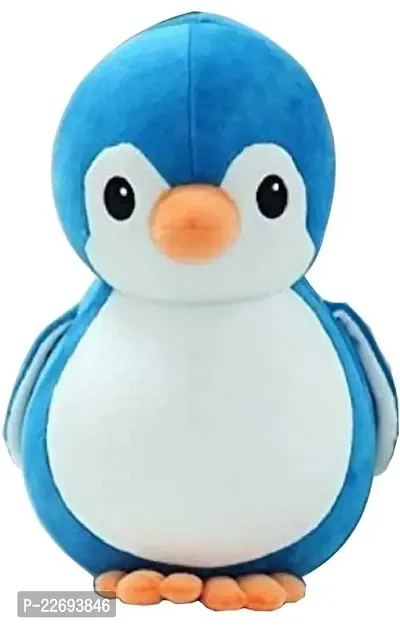 DecoreSany Blue penguin Feel Soft Toys Penguin Soft toys, Baby toys, Kids toy, Toy for girl, birthday gift for girl/boys, toy gift for girls, Kids toys for boys/girl, Miniso soft toys, toys gift items-thumb2