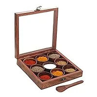 Bros Moon  9 Container Masala Box-thumb1