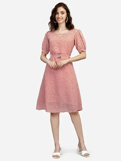 Classic Georgette Dress for Women