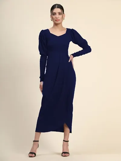 Trendy Cotton Lycra Dresses 