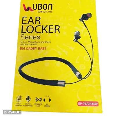 Wireless Bluetooth In Ear Neckband Earbud Portable Headset Sports Running Sweatproof Compatible with All Android Smartphones