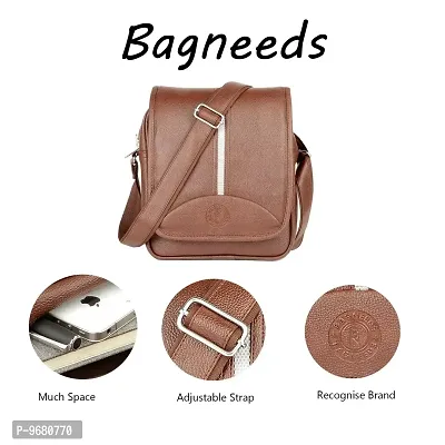 Bagneeds Men's Messenger Bags (Brown)-thumb3