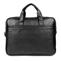 Trendy Men  and Women Synthetic Leather Casual Travel/Office Laptop Messenger Bag-thumb1