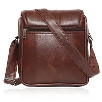 Stylish Fancy Casual Crossbody Synthetic Leather Sling Bag For Men-thumb2