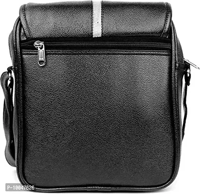 Stylish Fancy Casual Crossbody Synthetic Leather Sling Bag For Men-thumb2