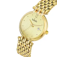 Bezelo Analogue Golden Dial Men's Watch-thumb1