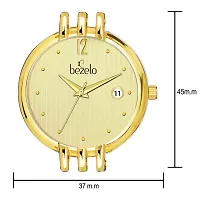 Bezelo Analogue Golden Dial Men's Watch-thumb2