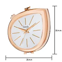 BEZELO Analog Women's Watch (Silver Dial and stylish rose gold belt,stylish diamond)-thumb2