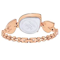 BEZELO Analog Women's Watch (Silver Dial and stylish rose gold belt,stylish diamond)-thumb3