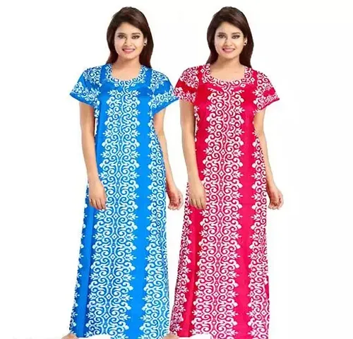 Beautiful Nighty For Women Pack of 2