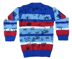 Classic Wool Printed Sweater for Kids-thumb2