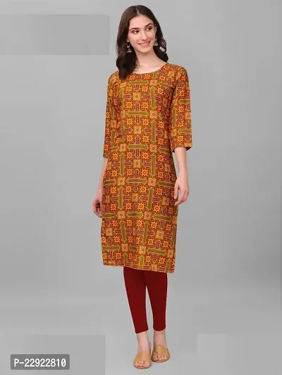 Reliable Printed Cotton Kurta For Women-thumb0