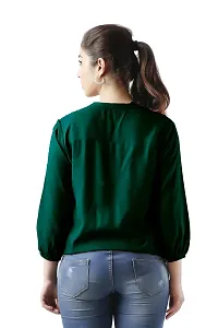 RJ Fashion Women's Latest Rayon Plain Solid Tops for Women and Girl(ASD-01)-thumb1