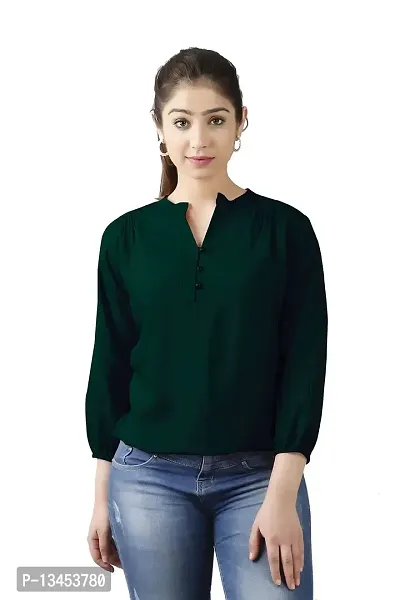 RJ Fashion Women's Latest Rayon Plain Solid Tops for Women and Girl(ASD-01)-thumb0