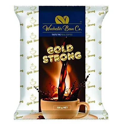 GOLD STRONG 500 gm South Indian Filter Coffee Powder 80% Coffee 20% Chicory