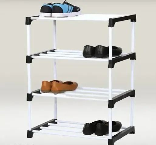 Dev India  4 Step Plastic Storage Shoe Rack