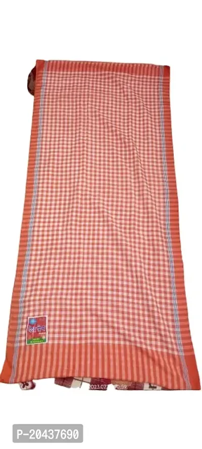 Checked Cotton Bath Towel