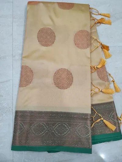 Best Selling Pure Silk Saree without Blouse piece 