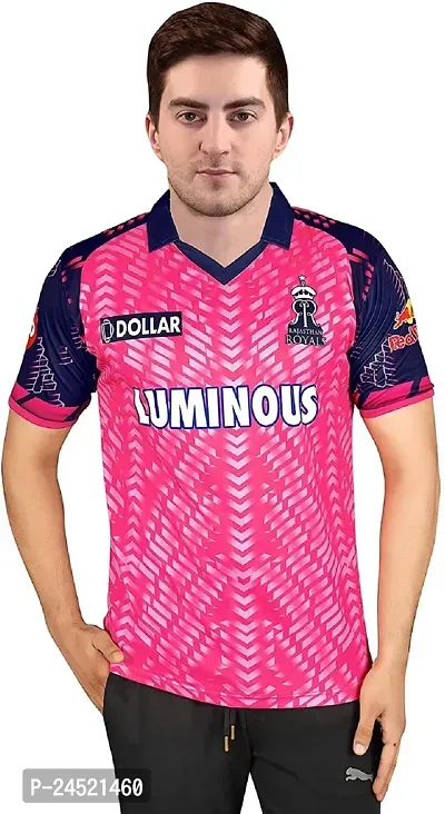 Reliable Multicoloured Polyester Printed Sports Jerseys Polos For Men