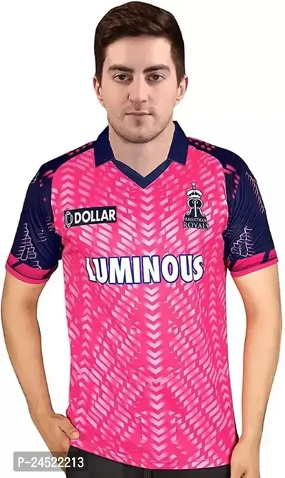 Reliable Multicoloured Polyester Printed Sports Jerseys Polos For Men