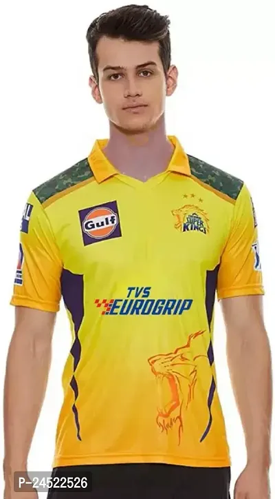 Reliable Multicoloured Polyester Printed Sports Jerseys Polos For Men