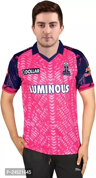 Reliable Multicoloured Polyester Printed Sports Jerseys Polos For Men