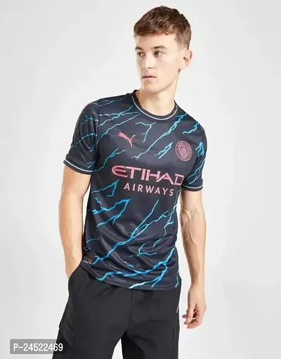 Reliable Multicoloured Polyester Printed Sports Jerseys Tees For Men