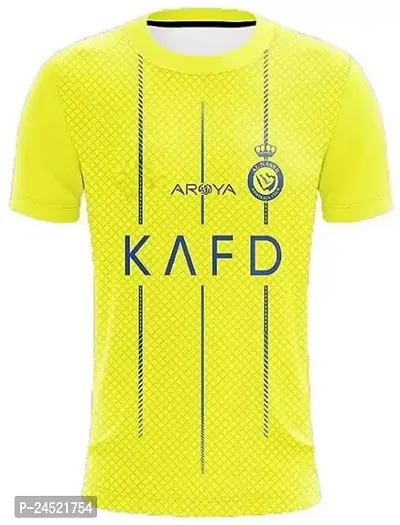 Reliable Yellow Polyester Printed Sports Jerseys Tees For Men-thumb0