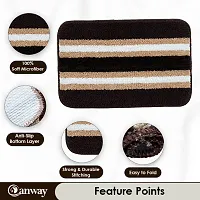 Microfiber Striped Door Mats Pack Of 1-thumb4