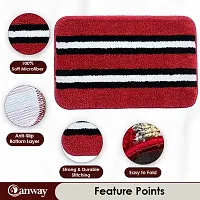 Microfiber Striped Door Mats Pack Of 1-thumb4