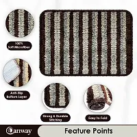 Microfiber Striped Door Mats Pack Of 1-thumb4