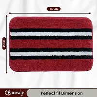 Microfiber Striped Door Mats Pack Of 1-thumb1