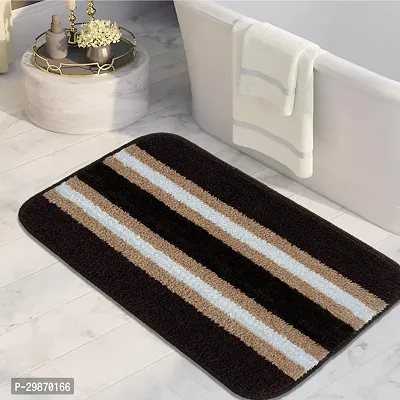 Microfiber Striped Door Mats Pack Of 1-thumb0