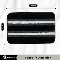 Microfiber Striped Door Mats Pack Of 1-thumb1