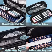 3D Cover EVA Pencil Case Large Capacity Pencil Pouch Bag School Pouch Organizer for Students Kids Premium Stylish Pen Holder Pouch, Stationery Box, Cosmetic Pouch Bag(ASTRONAUT)-thumb4