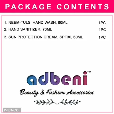 Neem-Tulsi Hand Wash  Sanitizer With Sun Protect SPF30 Cream - GC1222-thumb4