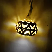 14 Rounded String LED Fairy Lights for Diwali Christmas Wedding, 3.65m, Golden, Diwali LED Lights, Best Gift For Diwali (SC-120E)-thumb1