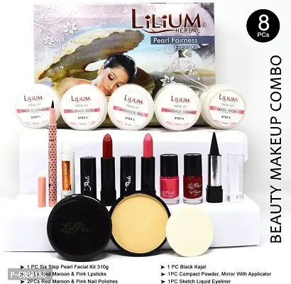 Lilium Gorgeous Beauty Salon Makeup Kit-Gc-916 (Pack Of 8)-thumb0