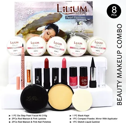 Lilium Gorgeous Beauty Salon Makeup Kit-Gc-916 (Pack Of 8)